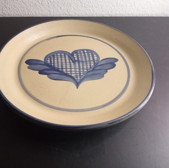 VTG Rowe Art Pottery Stoneware 9" Plate - Picture 6 of 6